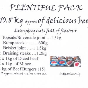 Plentiful pack of Kirkwood beef details