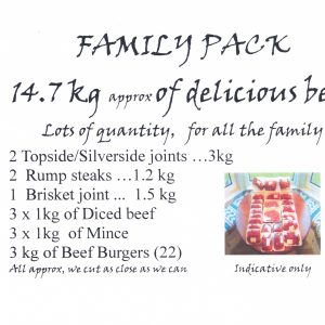 Kirkwood Angus Beef Family Pack