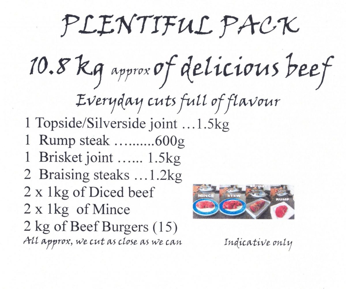 Plentiful pack of Kirkwood beef details